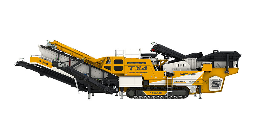 Tracked Mobile Jaw Cone Crushing and Screening Plant