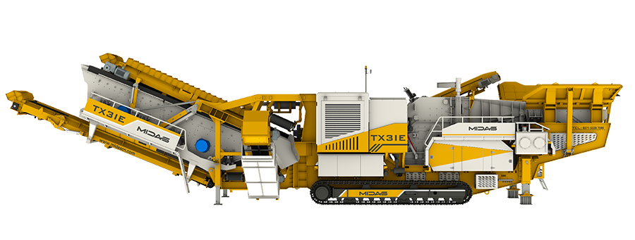 Impact crushing and screening plant TX3IE