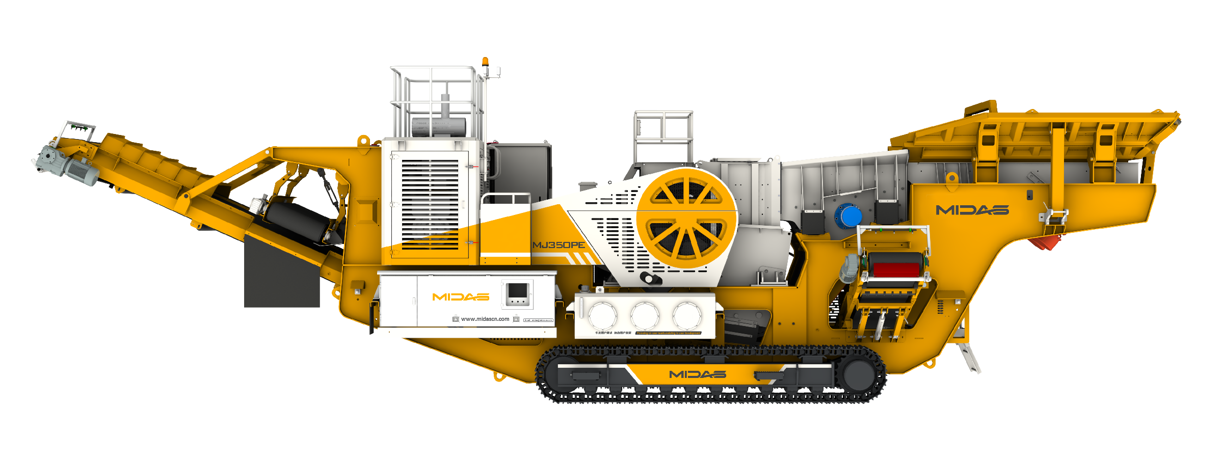 Tracked Mobile Jaw Crusher